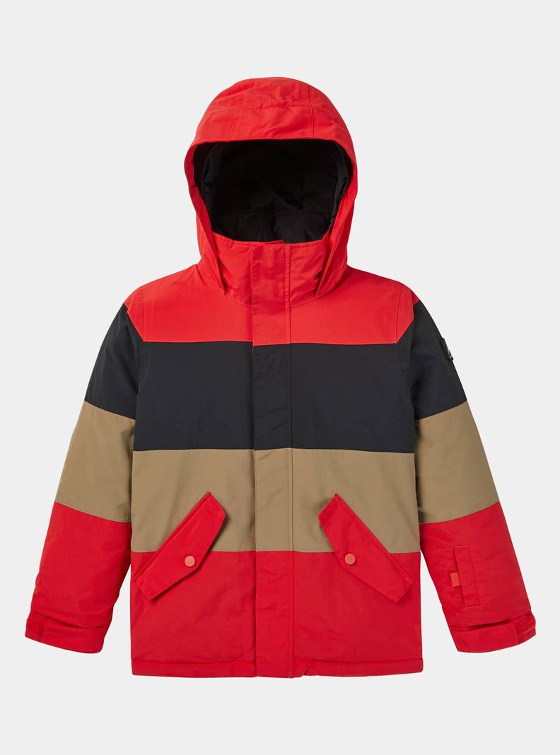 Burton Symbol Snowboardjacke Kinder Rosa Schwarz | 943-WDBYPV