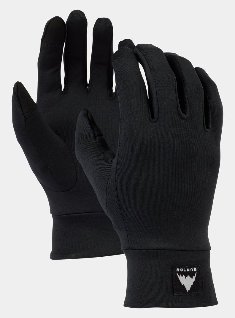 Burton Touchscreen Glove Liner Skihandschuhe Herren Schwarz | 103-MWTDPR