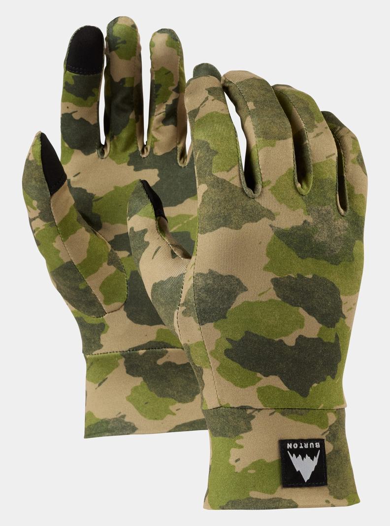 Burton Touchscreen Glove Liner Skihandschuhe Herren Camouflage | 589-THPMJI