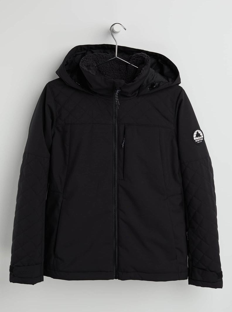 Burton Tulum Stretch Snowboardjacke Damen Schwarz | 283-SUDGXJ