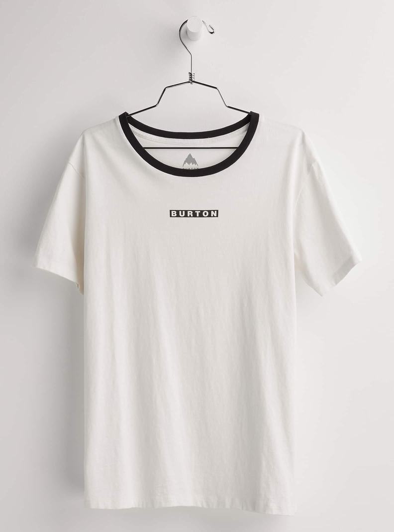 Burton Vault Kurzes Sleeve T-Shirts Damen Weiß | 018-OKYWTP