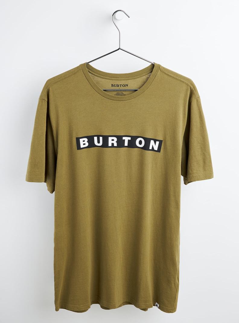 Burton Vault Kurzes Sleeve T-Shirts Herren Olivgrün | 024-NBMHRU
