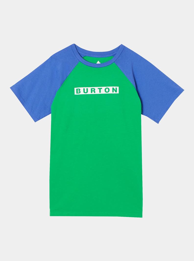 Burton Vault Kurzes Sleeve T-Shirts Kinder Grün Blau | 719-SXPMUY