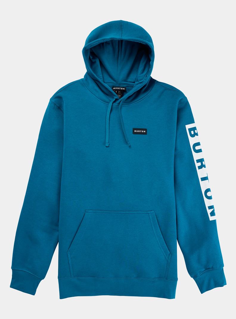 Burton Vault Pullover Hoodie Herren Blau | 253-MFXEVL