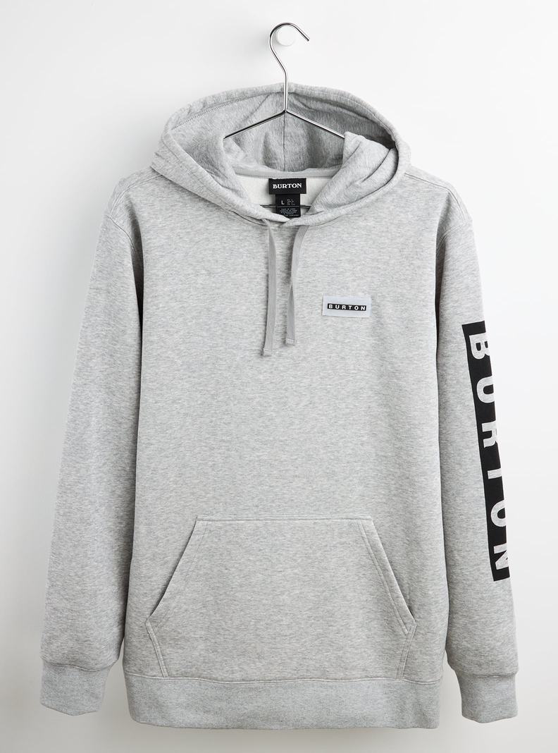 Burton Vault Pullover Hoodie Herren Grau | 419-WLZKJR