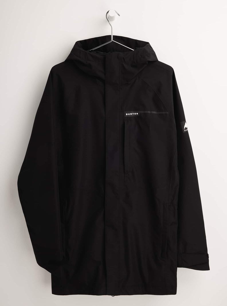 Burton Veridry 2L Rain Snowboardjacke Herren Schwarz | 624-SLCJXB