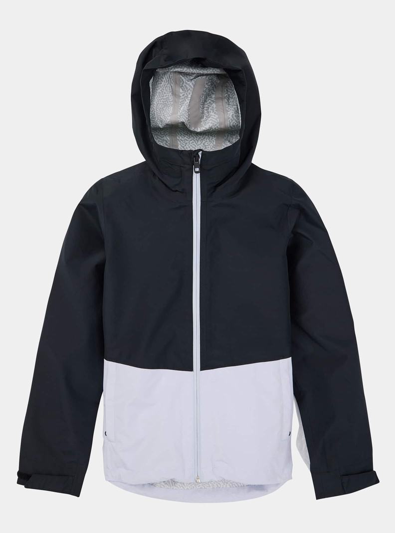 Burton Veridry 2.5L Rain Snowboardjacke Kinder Schwarz | 324-OGEXWR
