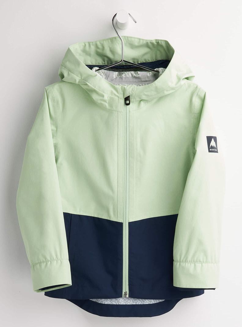 Burton Veridry 2.5L Rain Snowboardjacke Kinder Hellgrün Blau | 631-VSWRMQ