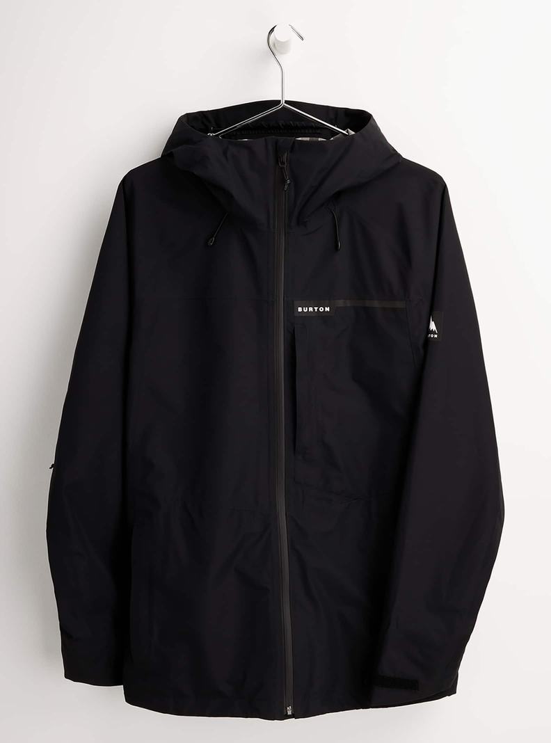 Burton Veridry GORE-TEX 2L Rain Snowboardjacke Herren Schwarz | 246-PEFQUD