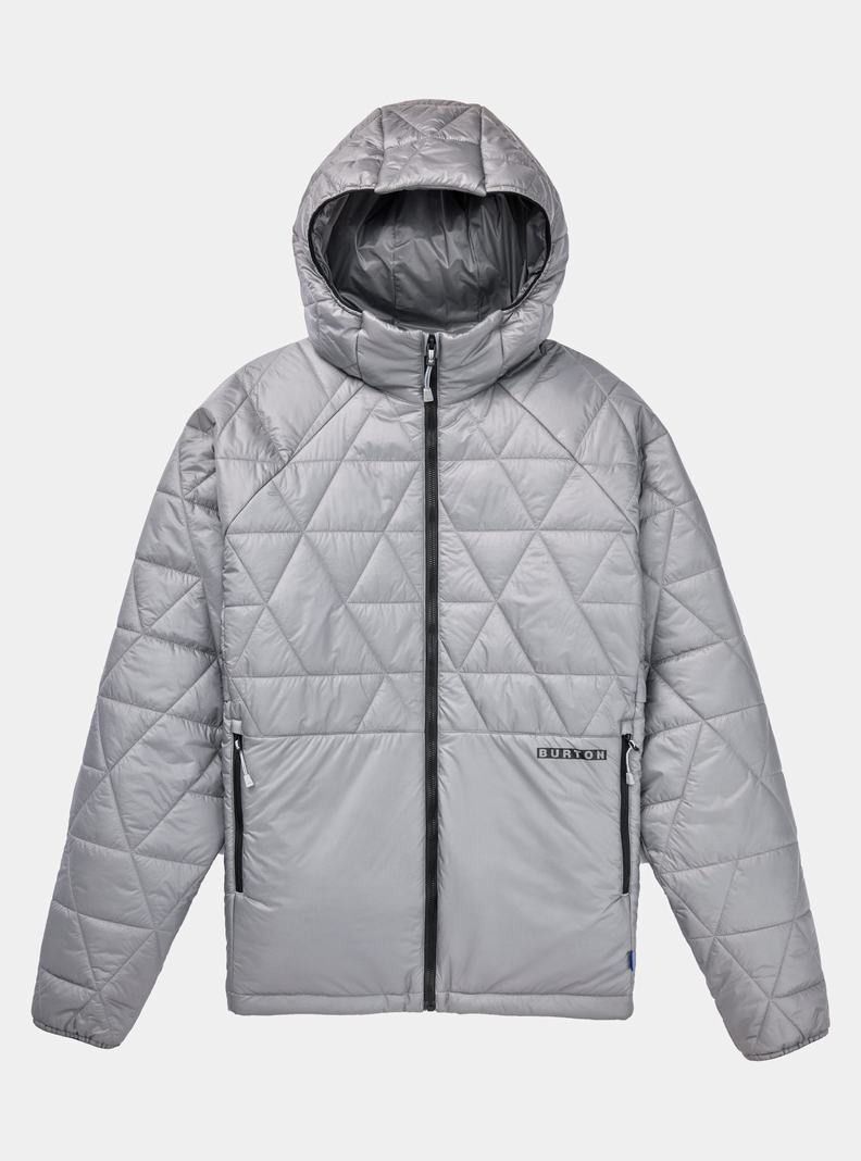 Burton Versatile Heat Mit Kapuze Synthetik Insulated Snowboardjacke Herren Grau | 026-GSITOJ