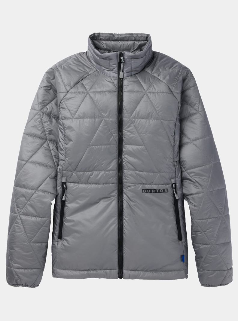 Burton Versatile Heat Synthetik Snowboardjacke Damen Grau | 074-LYRSPV