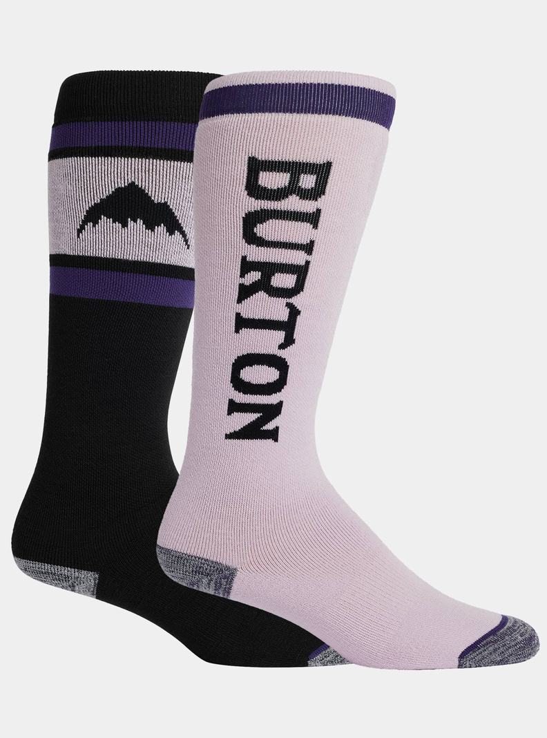 Burton Weekend Midweight (2 Pack) Socken Damen Lila | 067-HJVSNA
