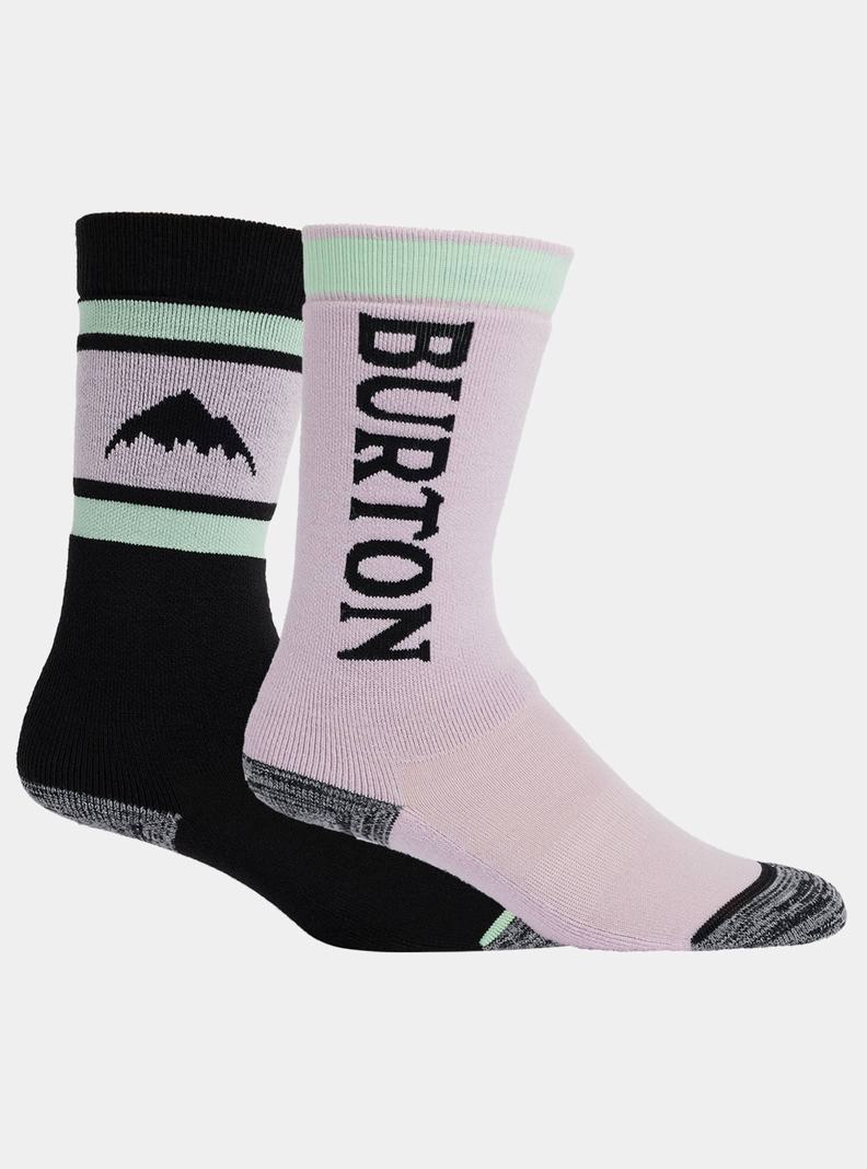 Burton Weekend Midweight (2 Pack) Socken Kinder Lila | 581-KOURWA