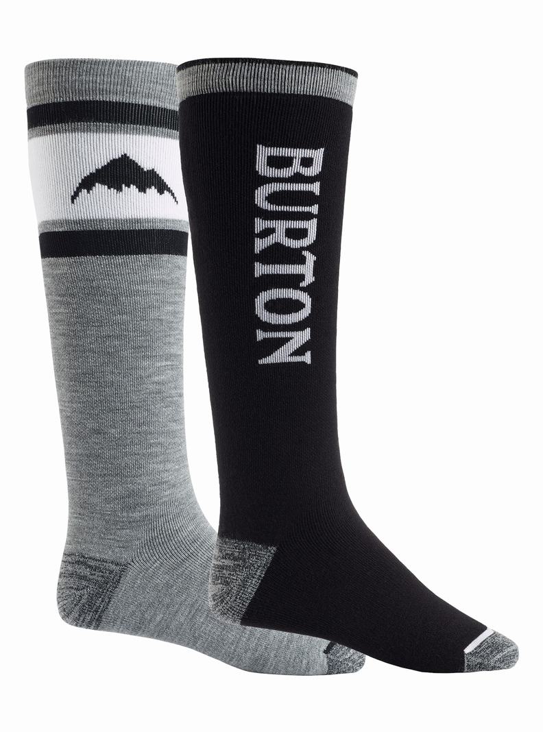 Burton Weekend Midweight (2 Pack) Socken Herren Schwarz | 930-GRWPOH