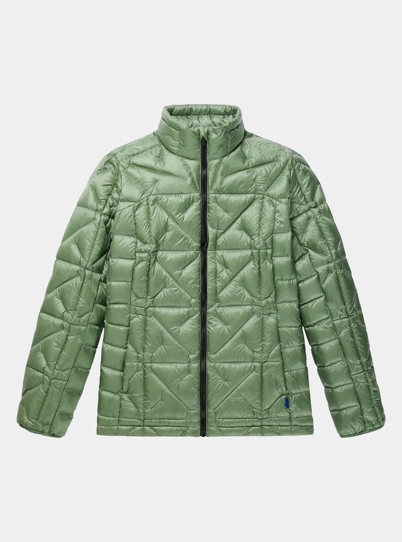Burton [ak] Baker Down Snowboardjacke Damen Grün | 690-DBQKZN