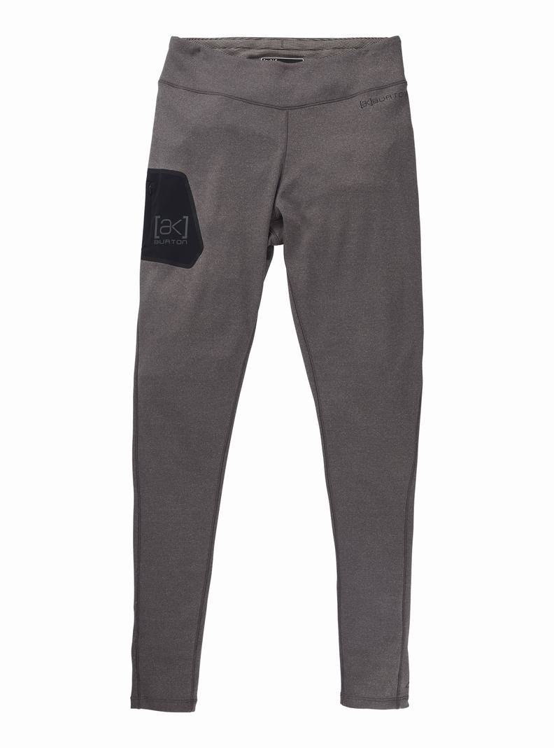 Burton [ak] Baker Power Wolle™ Funktionswäsche Damen Tiefesgrau | 136-EHRNDP