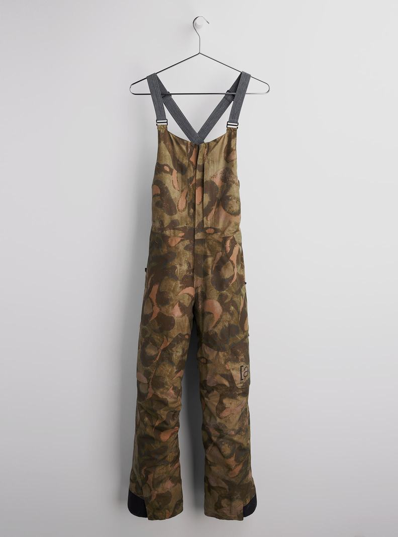 Burton [ak] GORE-TEX 2L Kimmy Latzhose Damen Camouflage | 491-WQPDTM
