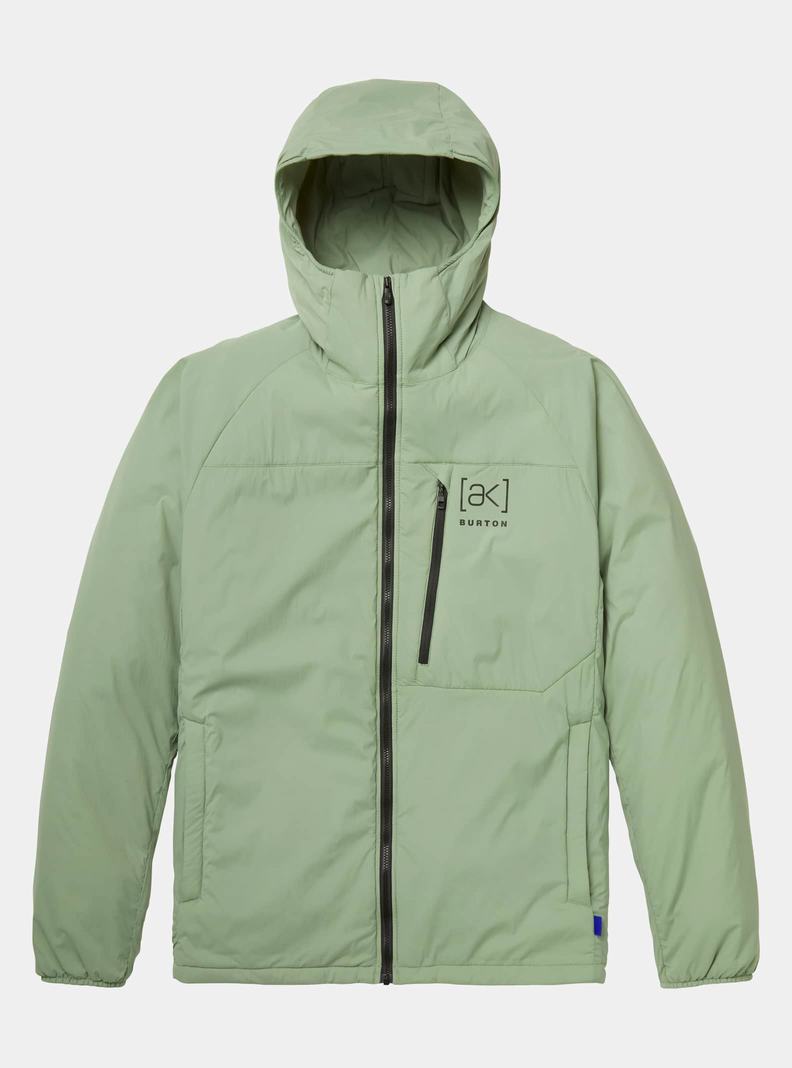 Burton [ak] Helium Mit Kapuze Stretch Insulated Snowboardjacke Herren Grün | 941-SGNVQX