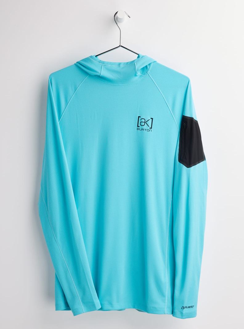 Burton [ak] System Hoodie Herren Blau | 463-XBJKHA