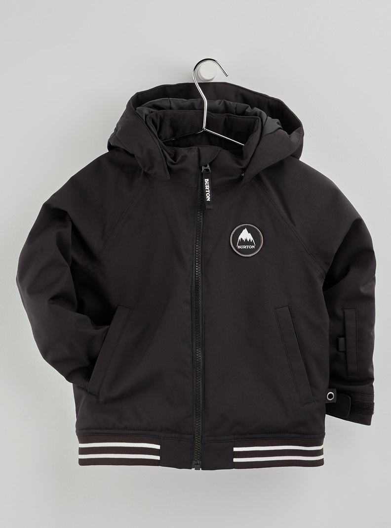 Burton 2L Bomber Snowboardjacke Kinder Schwarz | 597-VTQFWM