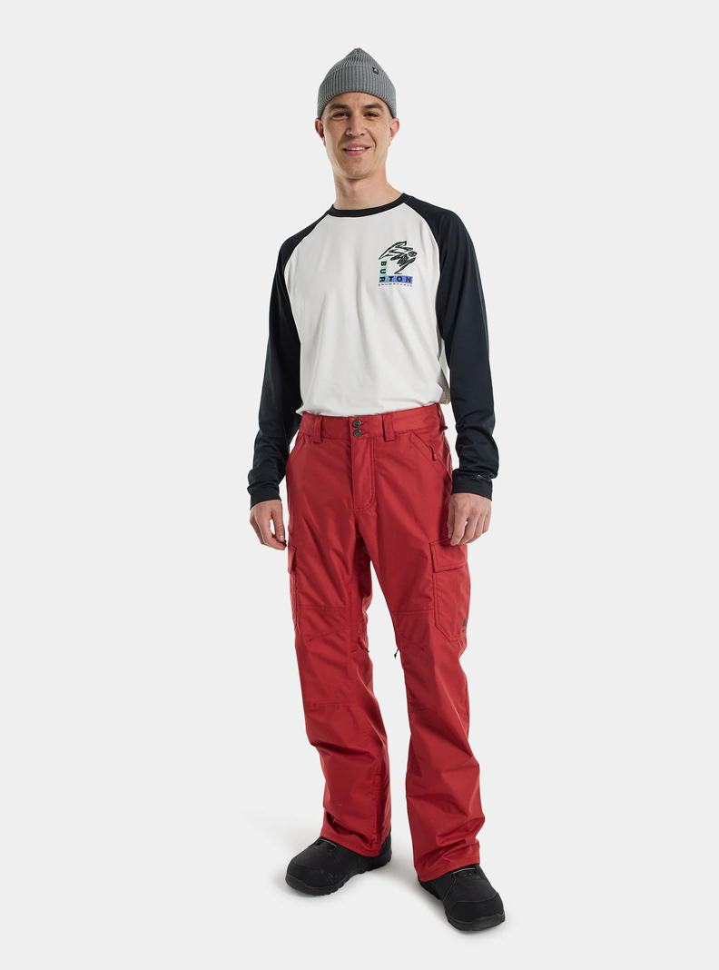 Burton 2L Cargo (Relaxed Fit) Snowboardhose Herren Orange Rosa | 690-HAMXJG