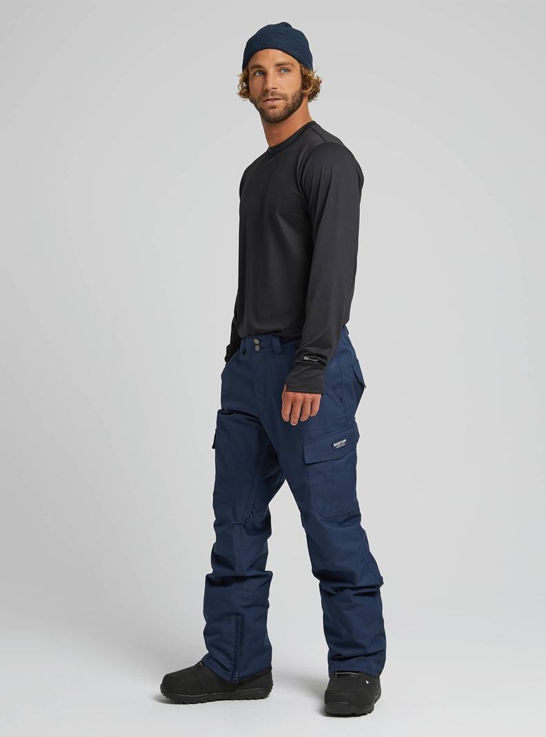 Burton 3L Cargo (Relaxed Fit) Snowboardhose Herren Blau | 617-HSDRWF