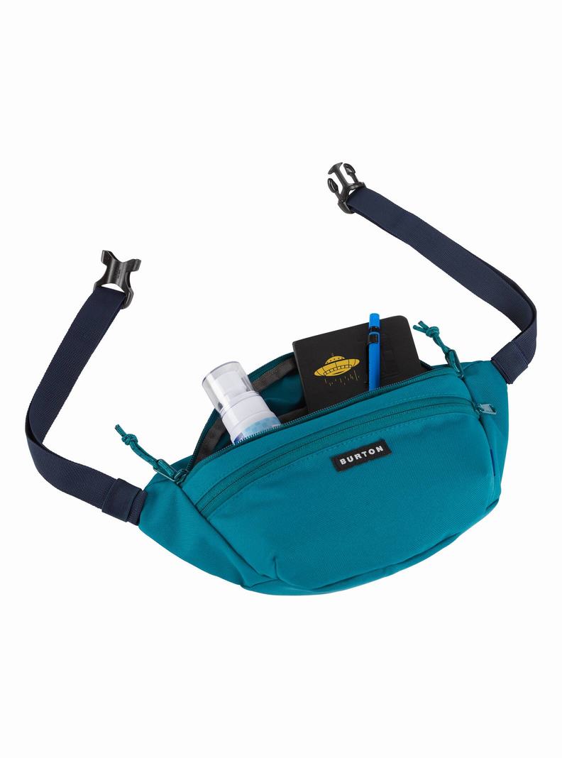 Burton 3L Hip Pack Rucksack Unisex Blau | 208-JCSBKO