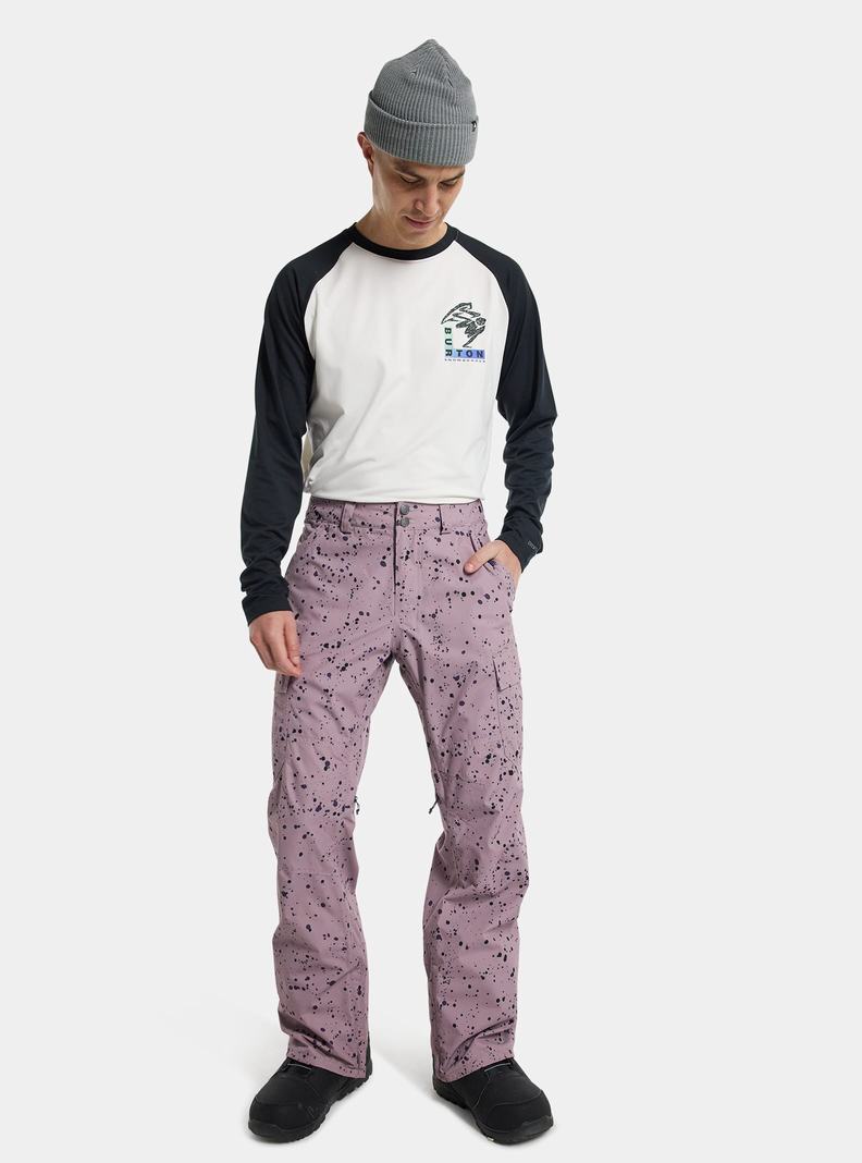 Burton 4L Cargo (Relaxed Fit) Snowboardhose Herren Lavendel | 184-QAOWJY