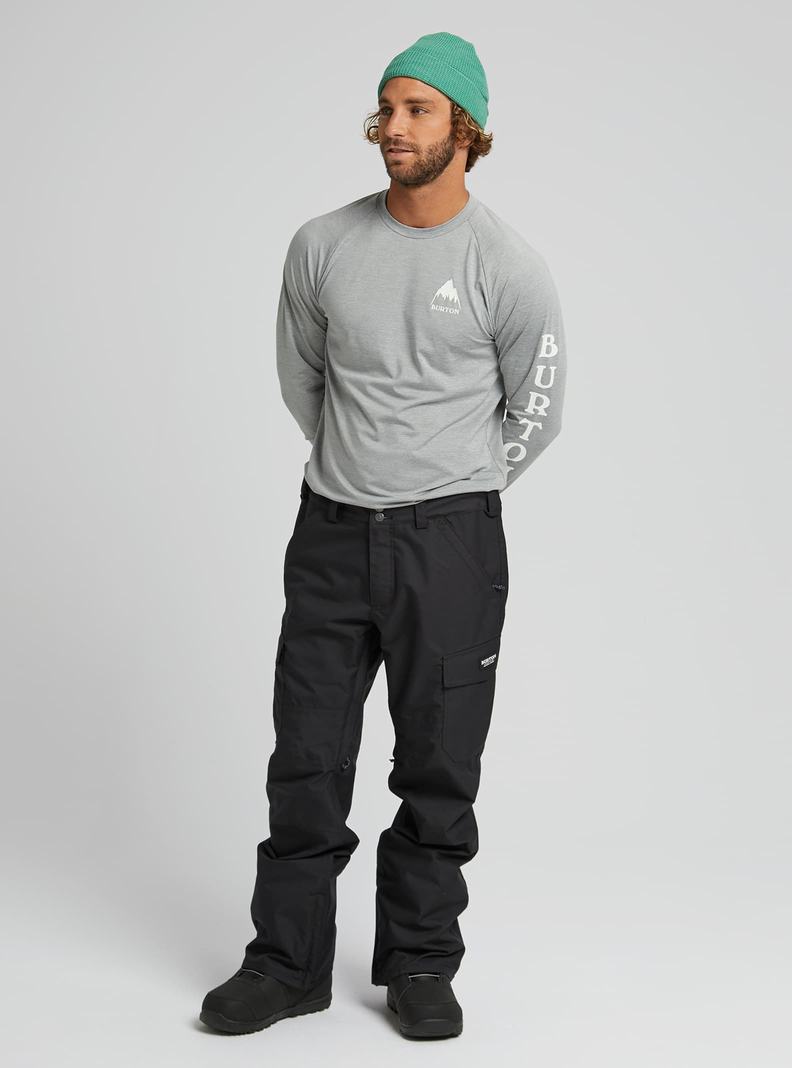Burton 6L Cargo (Relaxed Fit) Snowboardhose Herren Schwarz | 537-IMEJUV