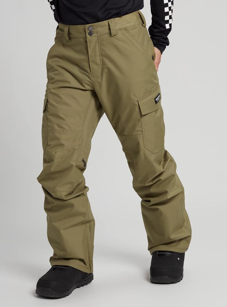 Burton 7L Cargo (Relaxed Fit) Snowboardhose Herren Olivgrün | 496-IHTKGR