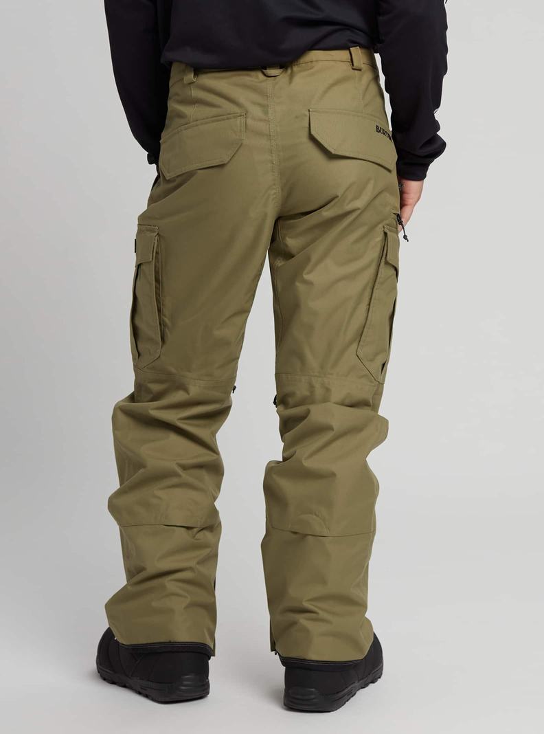 Burton 7L Cargo (Relaxed Fit) Snowboardhose Herren Olivgrün | 496-IHTKGR