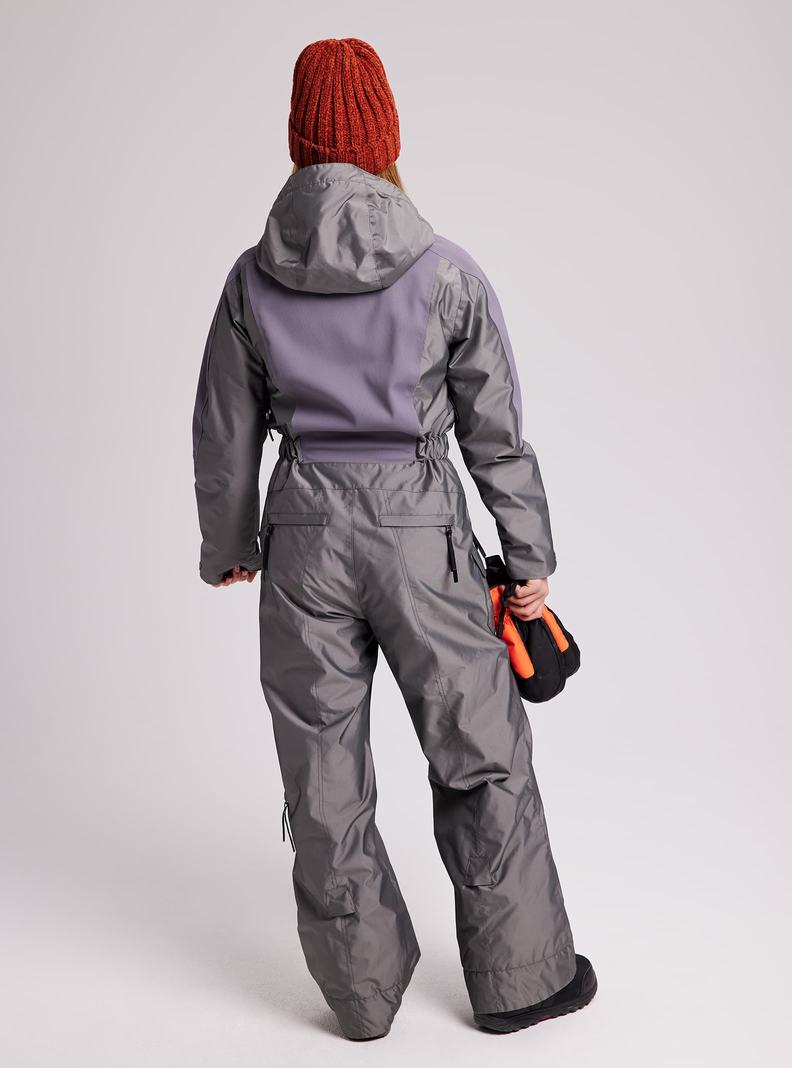 Burton Amora Schneeanzug Damen Grau | 539-UHYETW