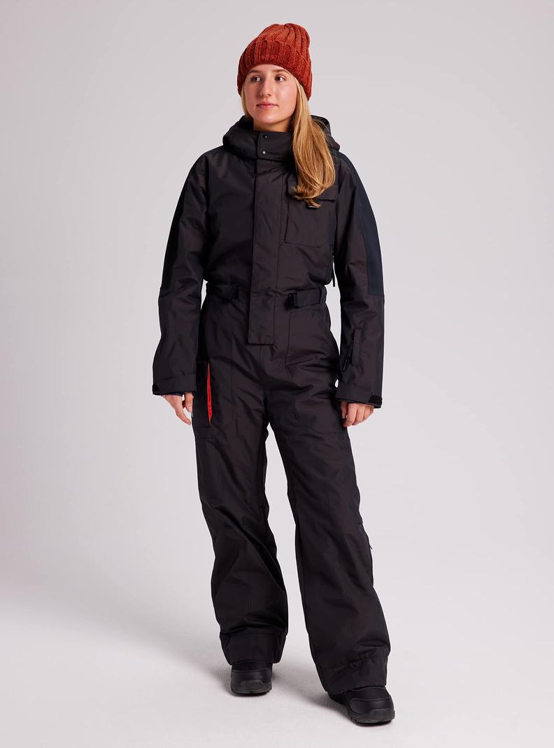 Burton Amora Schneeanzug Damen Schwarz | 756-SDQCZY