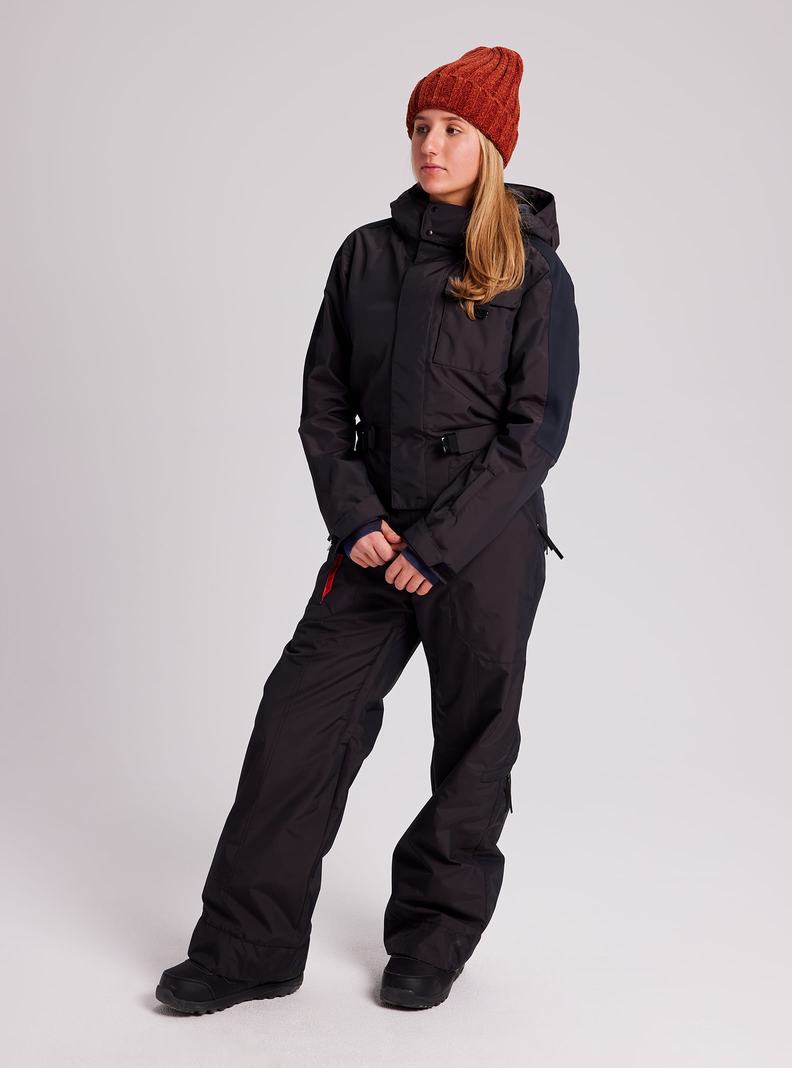 Burton Amora Schneeanzug Damen Schwarz | 756-SDQCZY