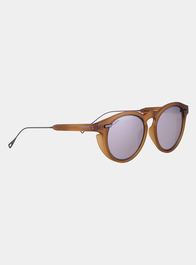Burton Anon Advocate Sonnenbrille Unisex Braun Schwarz | 732-IYVZUT