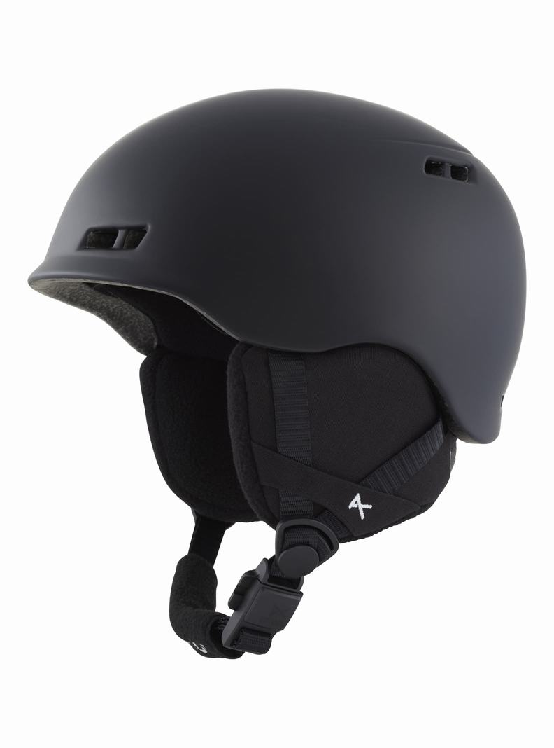 Burton Anon Burner MIPS® Skihelm Kinder Schwarz | 389-PESJUN