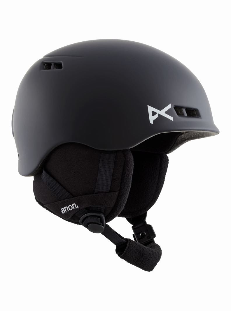Burton Anon Burner MIPS® Skihelm Kinder Schwarz | 389-PESJUN