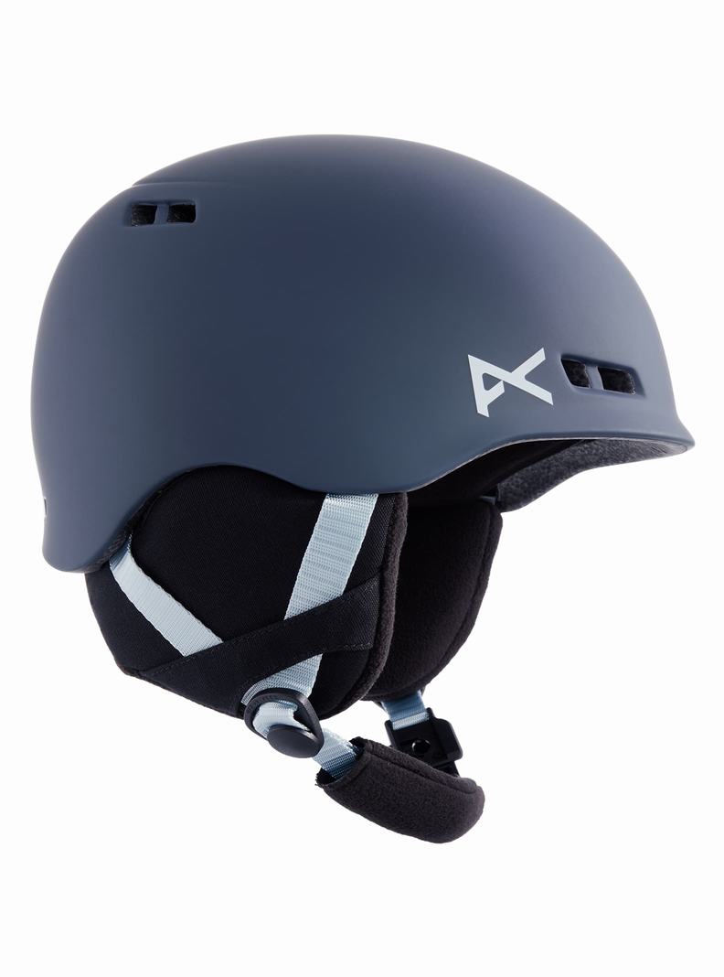 Burton Anon Burner Skihelm Kinder Navy | 928-RTUCFV