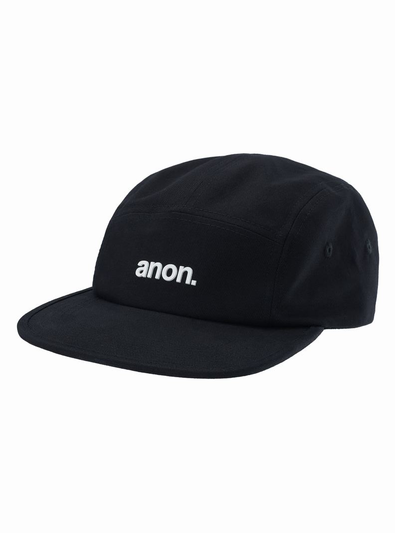 Burton Anon Cordova Five-Panel Camp Kappen Herren Schwarz | 609-JPSLFE