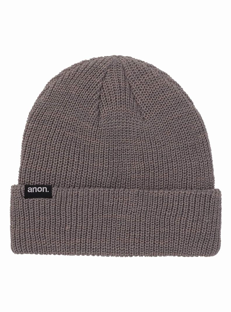 Burton Anon Cuff Mütze Herren Grau | 936-GACZBS