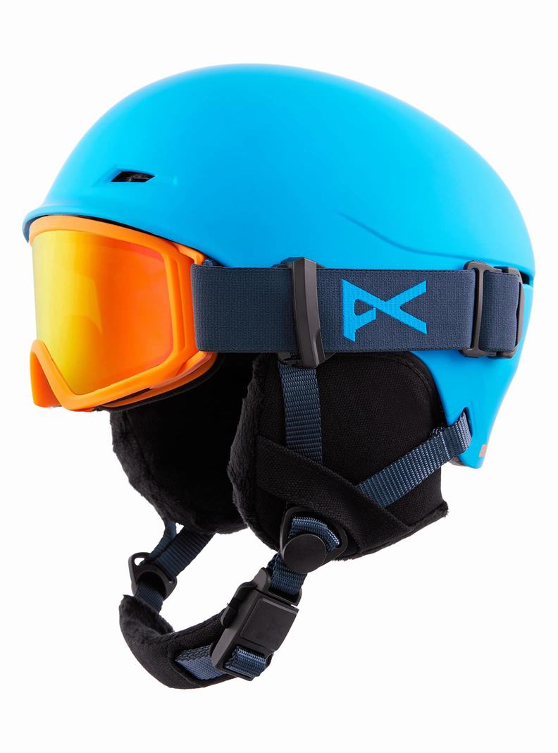 Burton Anon Define Skihelm Kinder Blau | 083-WDTEOH