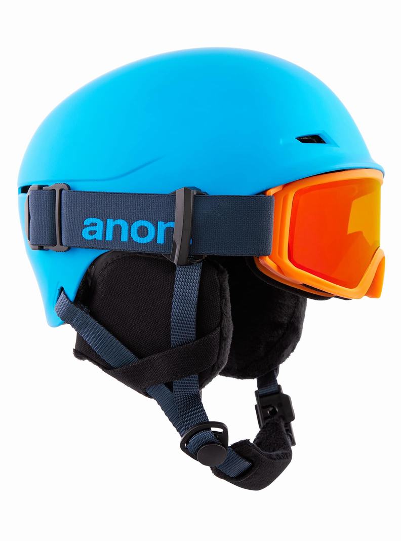 Burton Anon Define Skihelm Kinder Blau | 083-WDTEOH