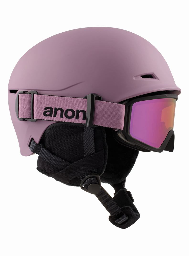 Burton Anon Define Skihelm Kinder Lila | 738-RQOEUZ