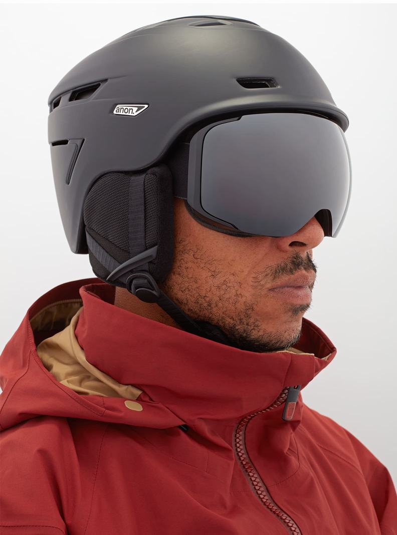 Burton Anon Echo MIPS® Skihelm Herren Schwarz | 645-PHNELG