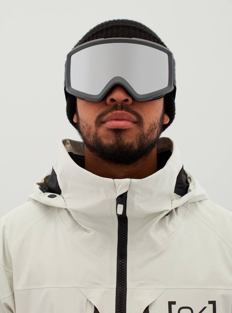 Burton Anon Helix 2.0 Goggles + Bonus Lens Skibrillen Damen Silber | 895-BWCLMF