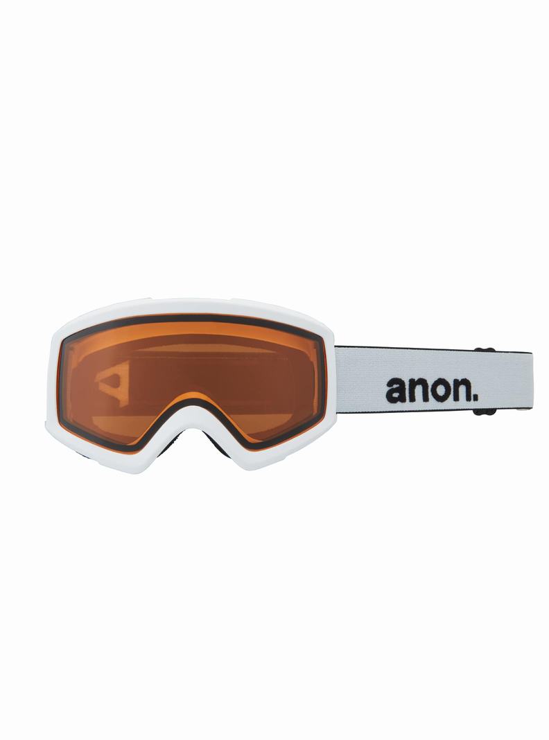 Burton Anon Helix 2.0 Goggles + Bonus Lens Skibrillen Damen Silber | 895-BWCLMF