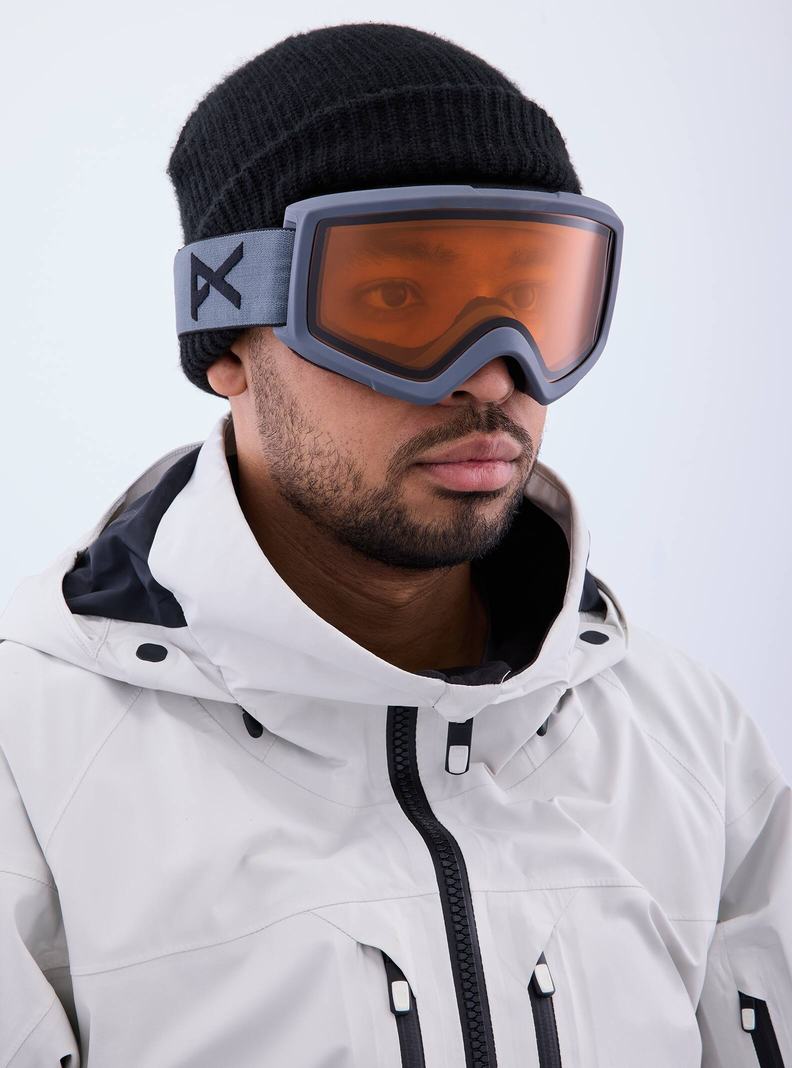 Burton Anon Helix 2.0 Goggles (Non-Mirror) Skibrillen Damen Orange Lila | 485-RKGMYQ