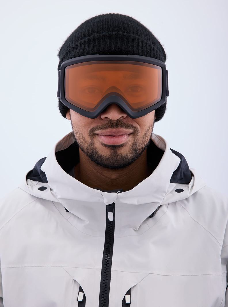 Burton Anon Helix 2.0 Goggles (Non-Mirror) Skibrillen Damen Schwarz | 720-TEVFWQ