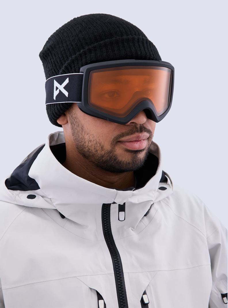 Burton Anon Helix 2.0 Goggles (Non-Mirror) Skibrillen Damen Schwarz | 720-TEVFWQ