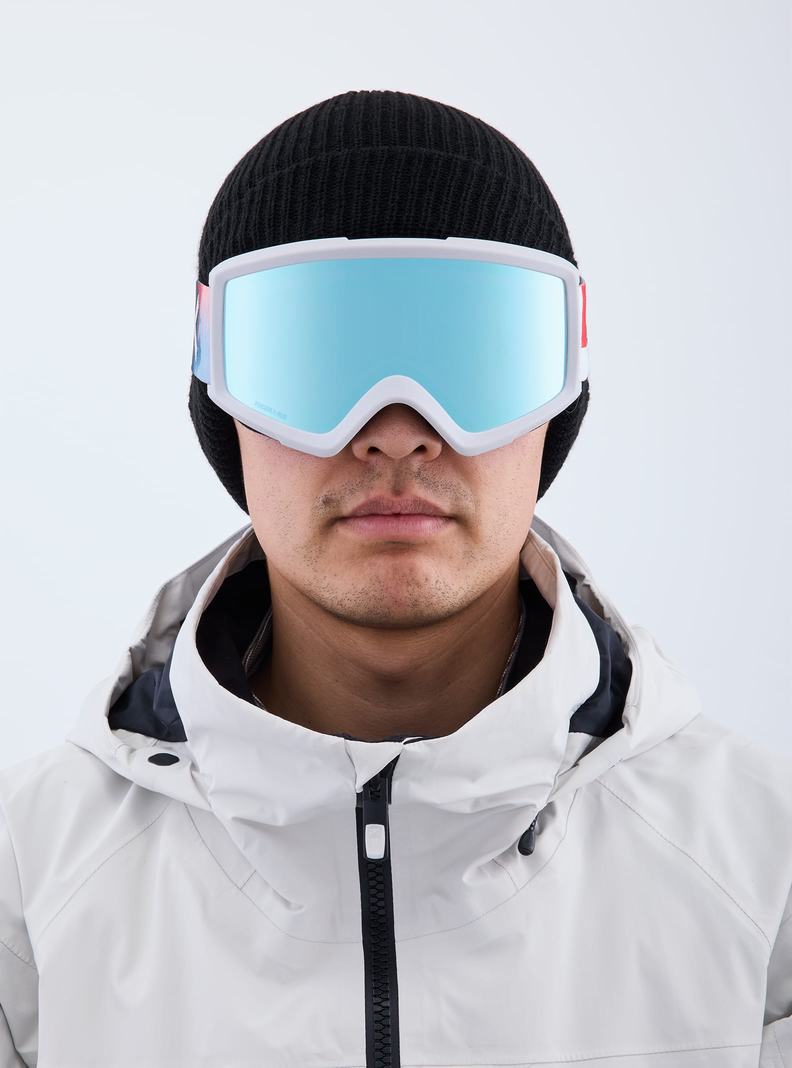 Burton Anon Helix 2.0 Low Bridge Fit Skibrillen Damen Blau | 837-LAZEJT